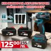 Акумулаторен Ударен Гайковерт – Винтоверт 36V 8Ah 850 N/m + Подарък Вложки