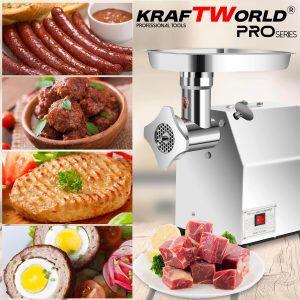 Професионална Електрическа Месомелачка TK/MK-12 1200W 180 кг/ч ЗА ДОМА Месомелачка
