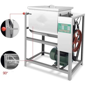 Професионална Електрическа Бъркалка за Кайма и Тесто 25кг 2500W