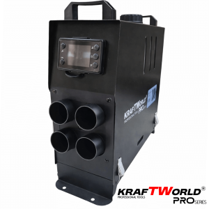 Суха Дизелова Печка с Дистанционно KRAFT WORLD PRO 8kW 12V с 4 Изхода