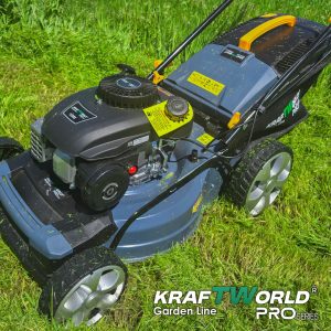Самоходна Бензинова Косачка 4000W с 5 Функции и Кош 65L