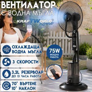 Вентилатор с Водна Мъгла